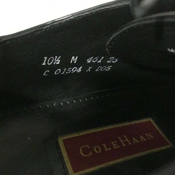 Cole Haan Mens Split Toe Leather Derby Shoes